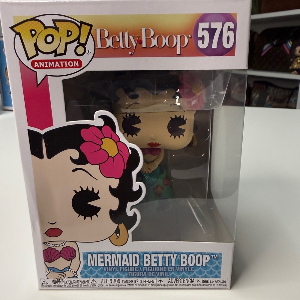 Mermaid Betty Boop Funkopop Vinyl Figure